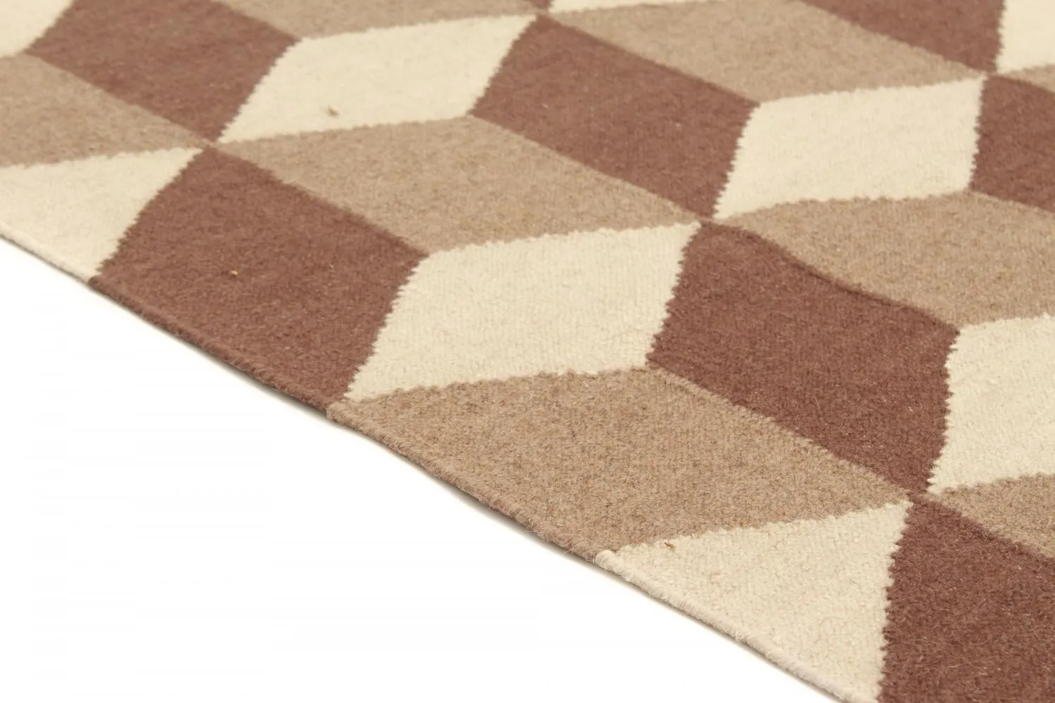 Wollen-vloerkleed - FloriƔda (beige/bruin) - Afbeelding 3