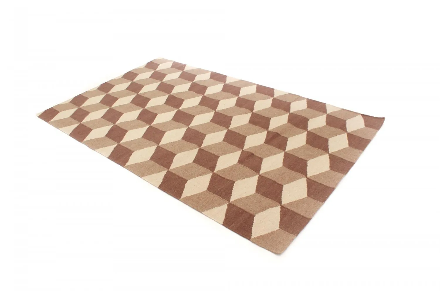 Wollen-vloerkleed - FloriƔda (beige/bruin) - Afbeelding 4