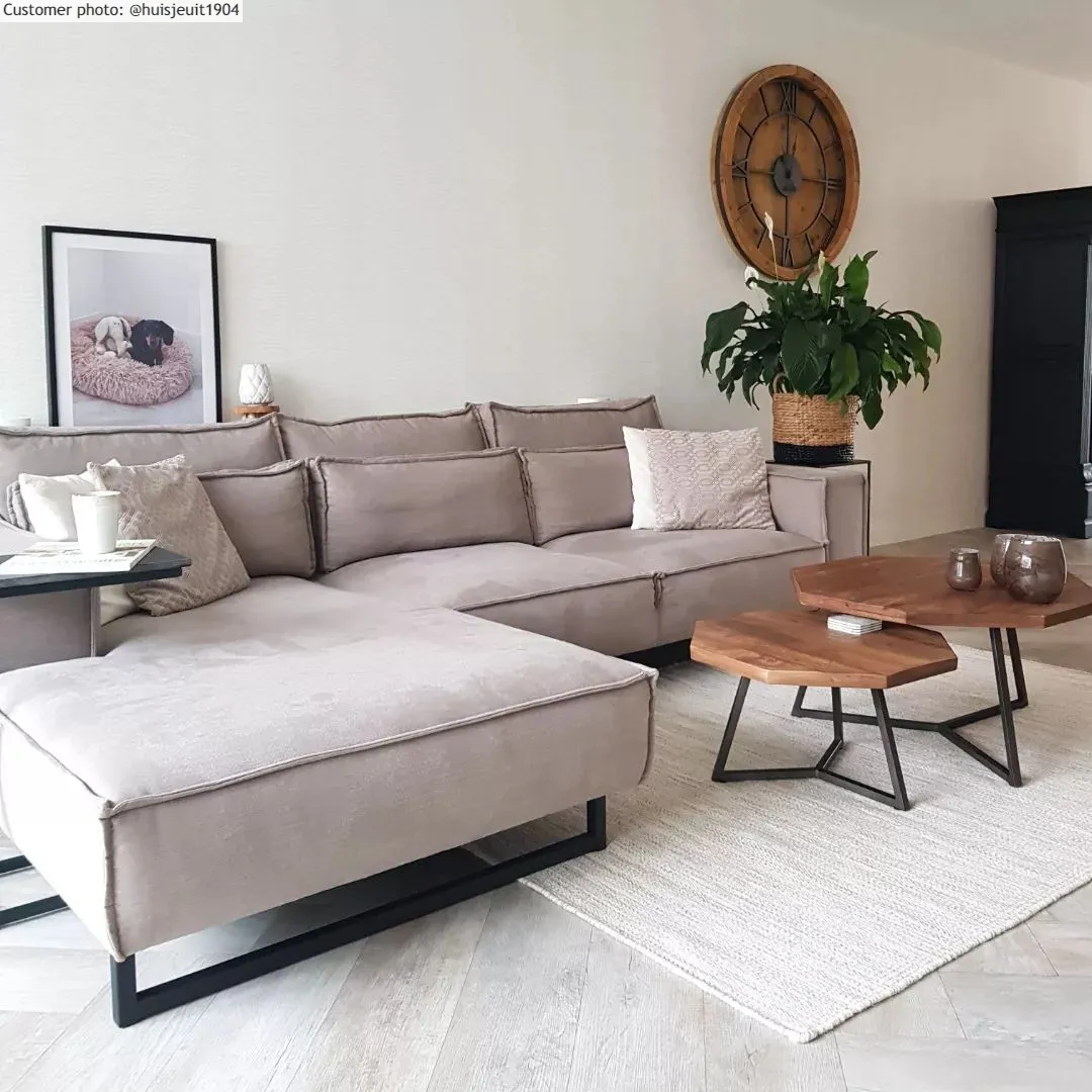 Wollen-vloerkleed - Dhurry (natuur) - Afbeelding 13