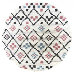 Ronde Vloerkleden - Siena (beige/multi)