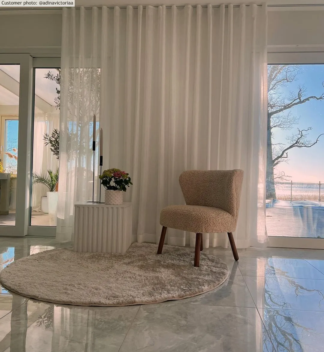 Ronde Vloerkleden - Cosy (beige) - Afbeelding 2