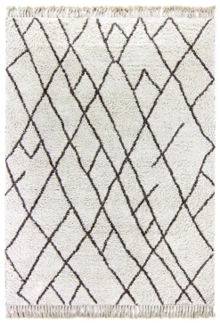 Vloerkleed Katoen - Akira (wit)