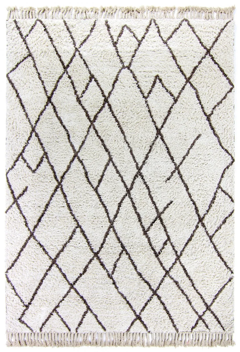 Vloerkleed Katoen - Akira (wit)