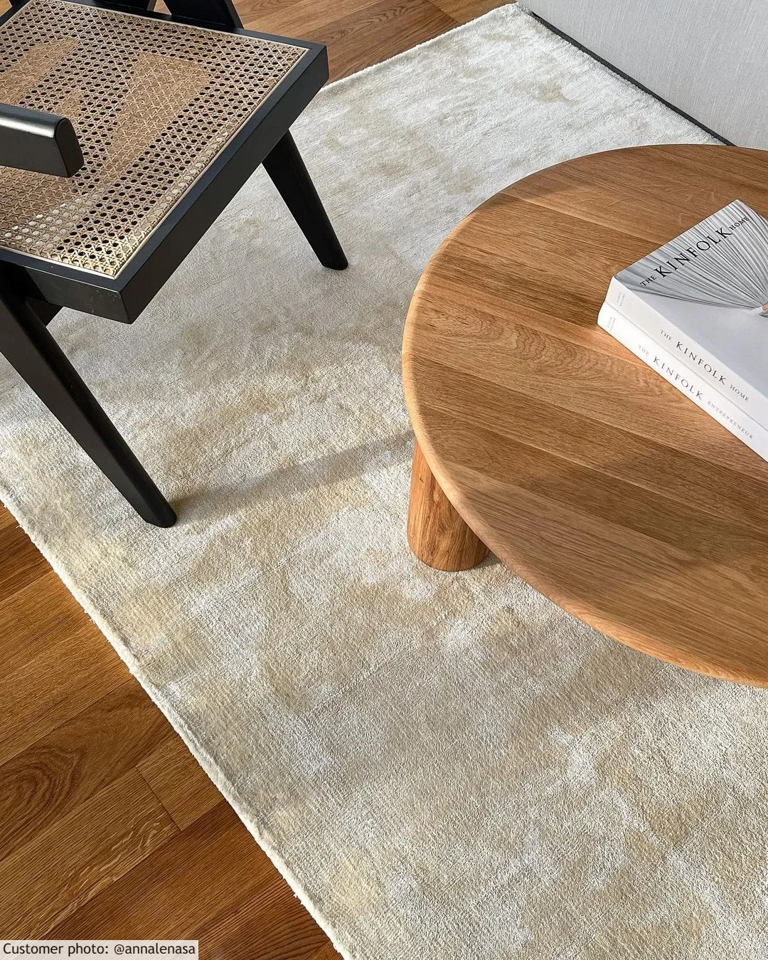 Viscose-vloerkleed - Jodhpur Special Luxury Edition (licht Beige) - Afbeelding 6