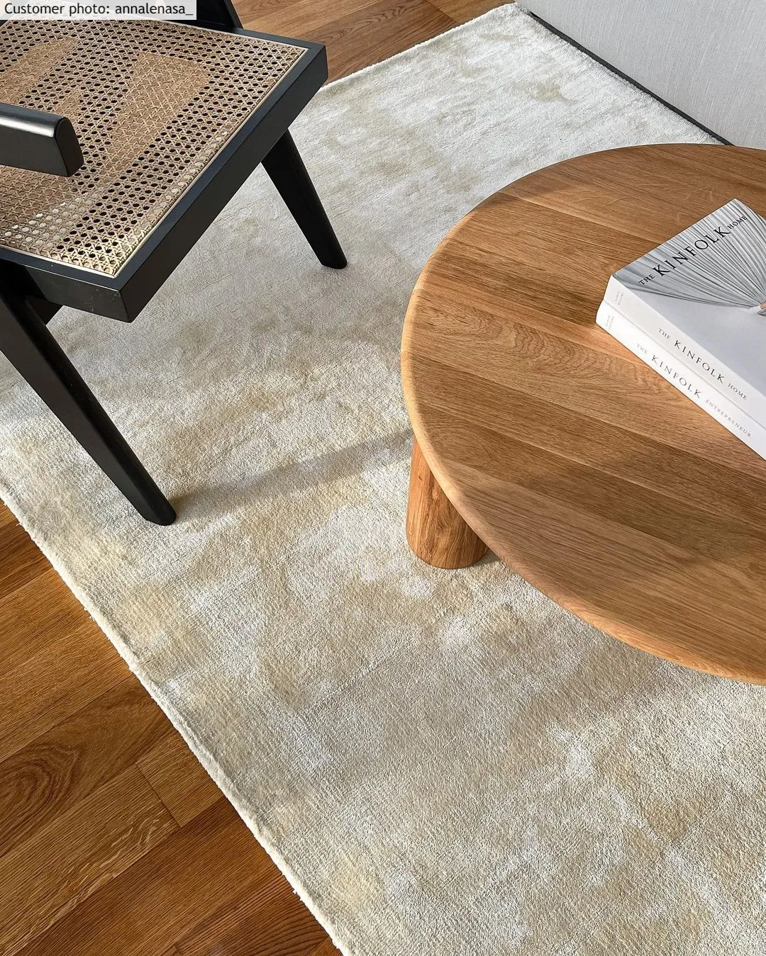 Viscose-vloerkleed - Jodhpur Special Luxury Edition (licht Beige) - Afbeelding 8