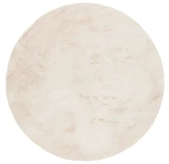 Ronde Vloerkleden - Aranga Super Soft Fur (beige)