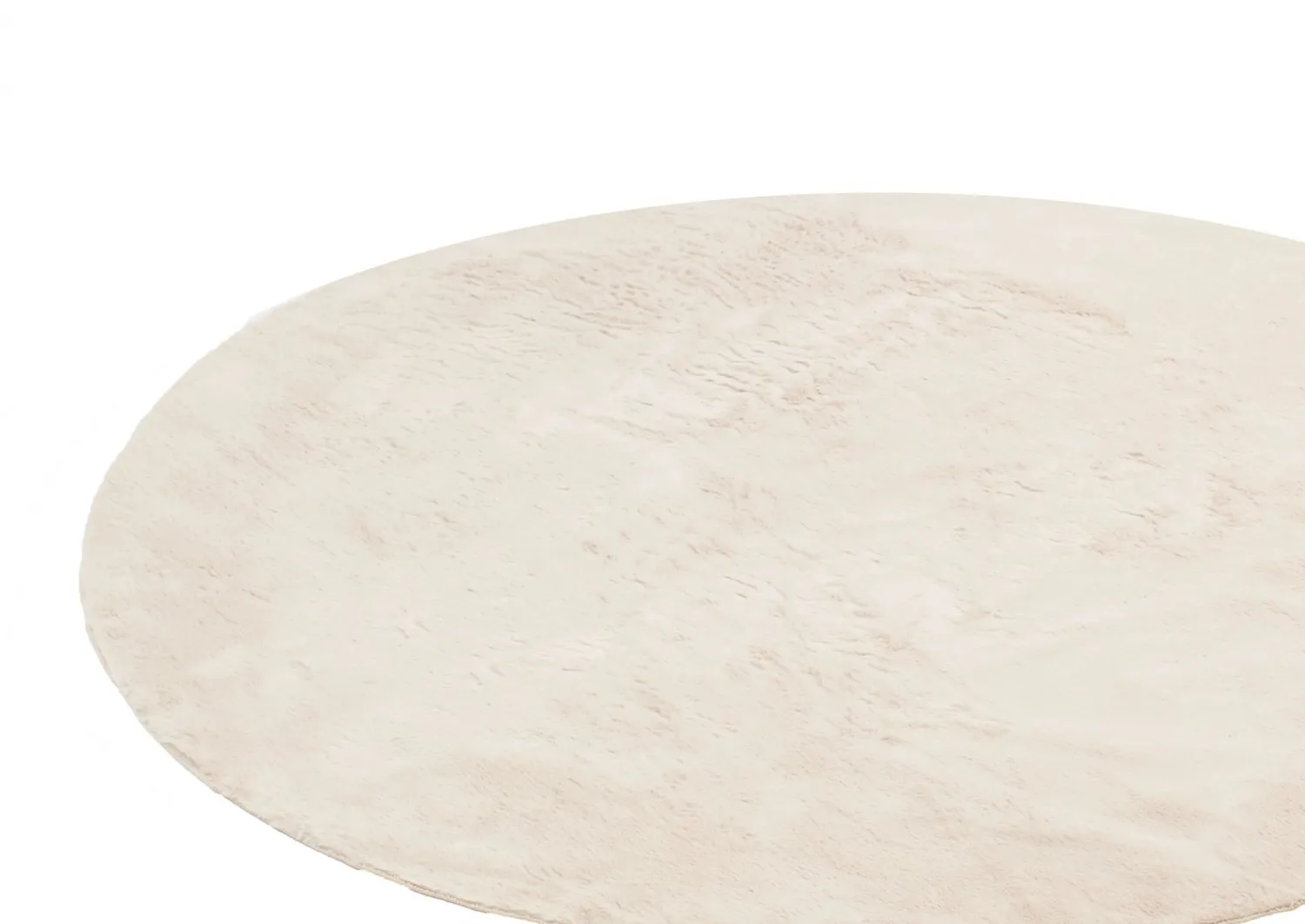 Ronde Vloerkleden - Aranga Super Soft Fur (beige) - Afbeelding 13