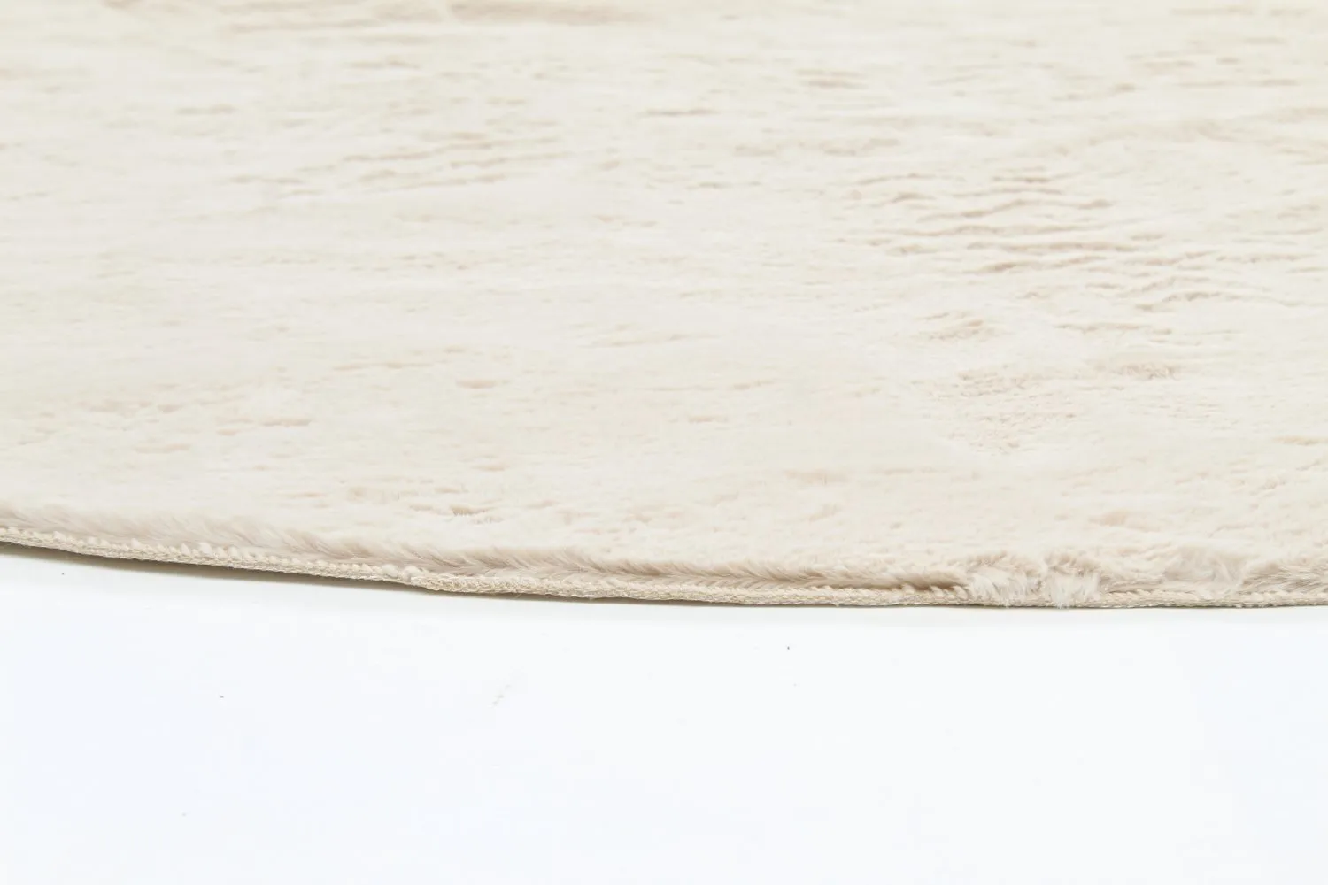 Ronde Vloerkleden - Aranga Super Soft Fur (beige) - Afbeelding 14