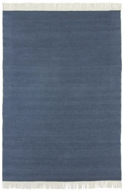 Wollen-vloerkleed - Bibury (blauw)