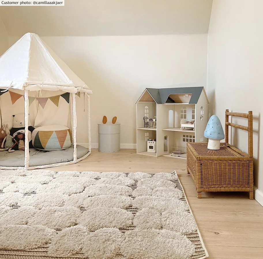 Hoogpolig Vloerkleed - Fondi (beige) - Afbeelding 9