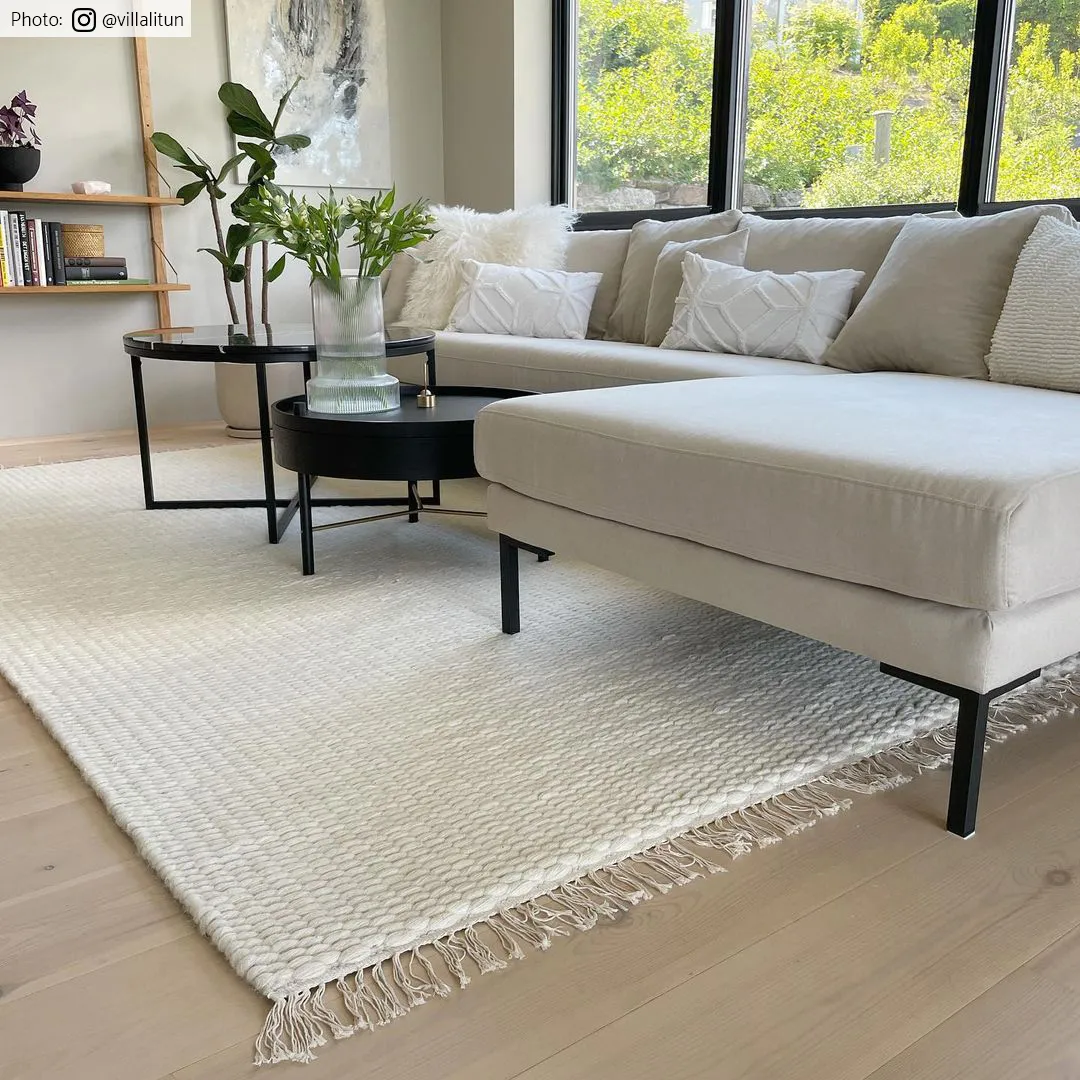 Wollen-vloerkleed - Cartmel (offwhite) - Afbeelding 4