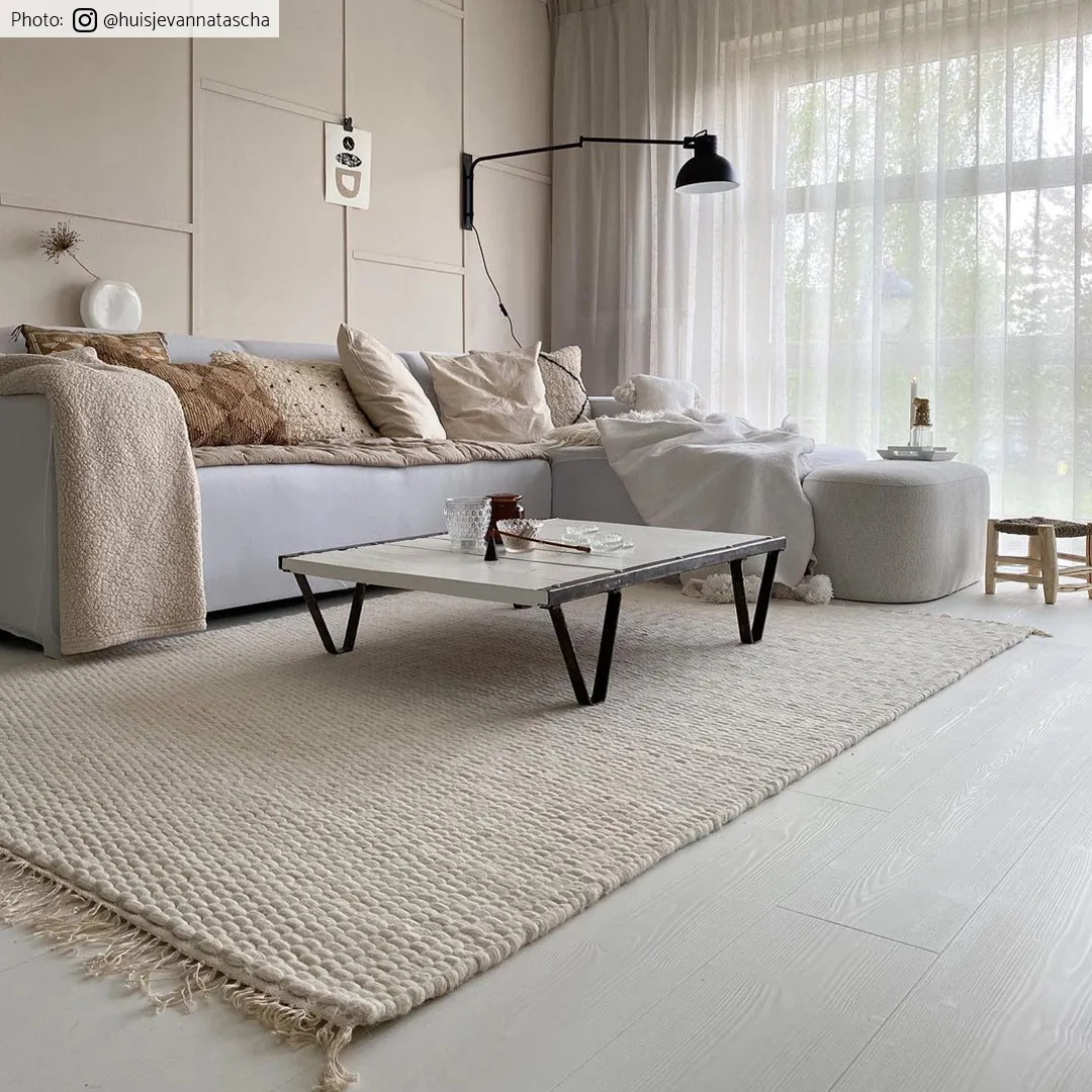 Wollen-vloerkleed - Cartmel (offwhite) - Afbeelding 7