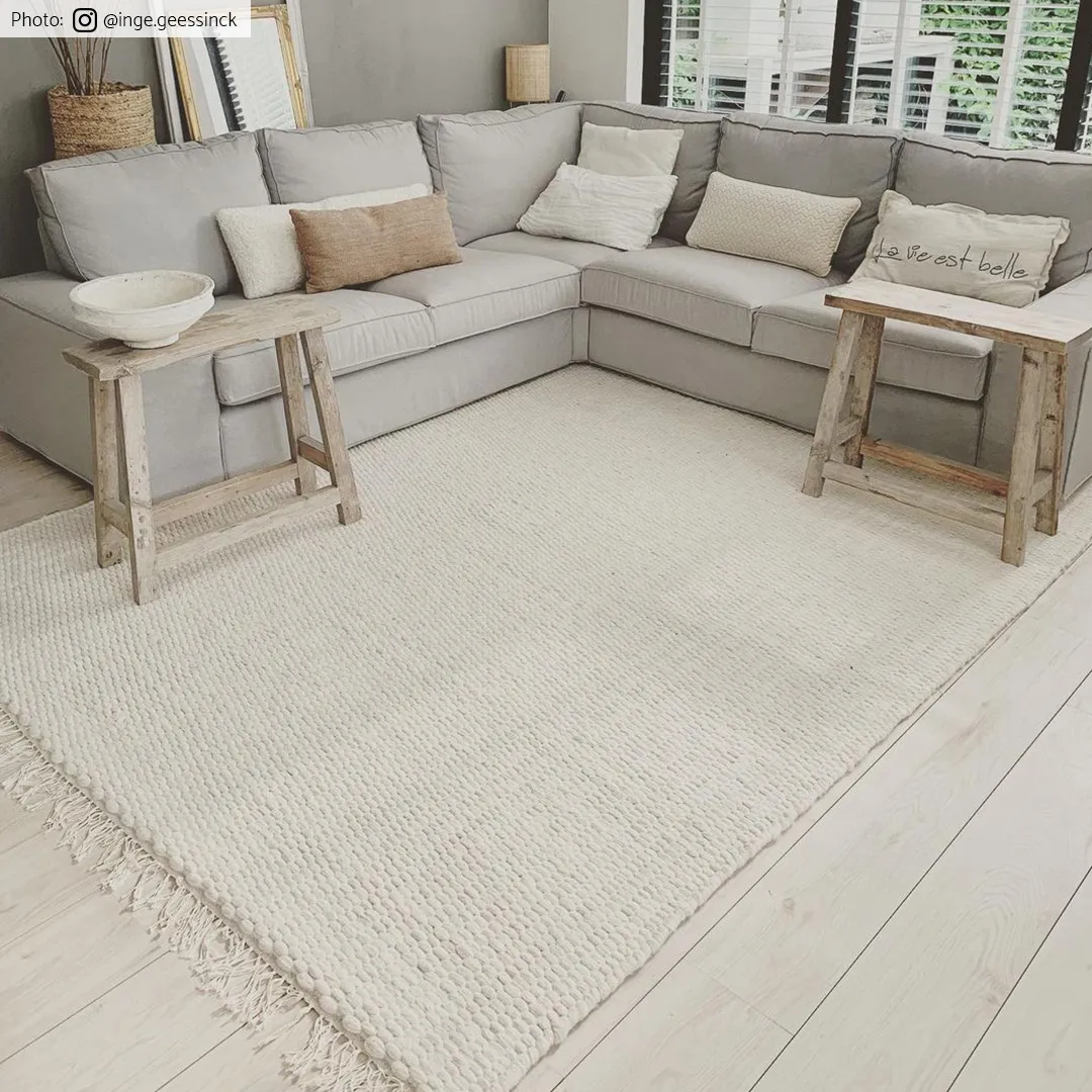 Wollen-vloerkleed - Cartmel (offwhite) - Afbeelding 10