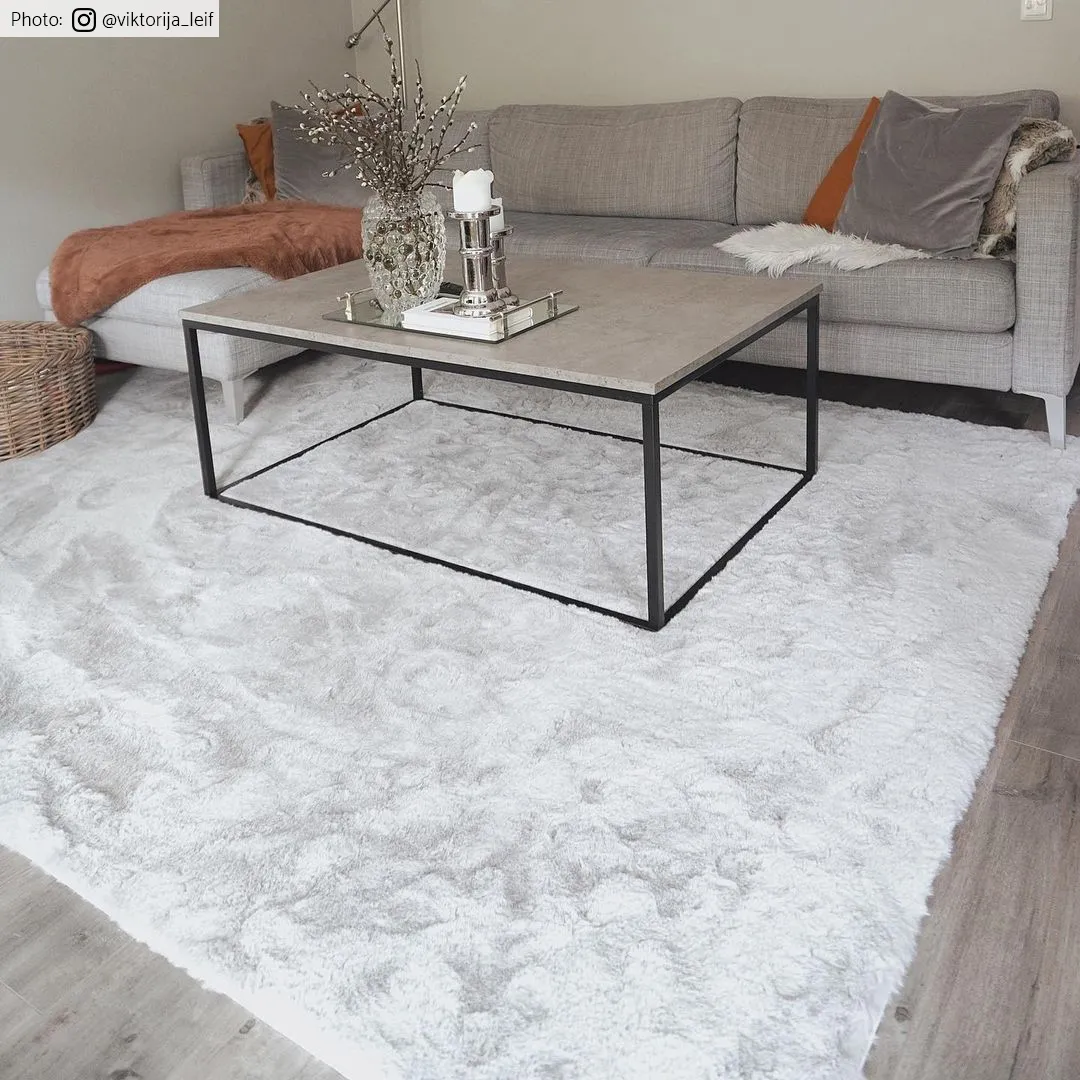 Hoogpolig Vloerkleed - Cloud Super Soft (grijs) - Afbeelding 11