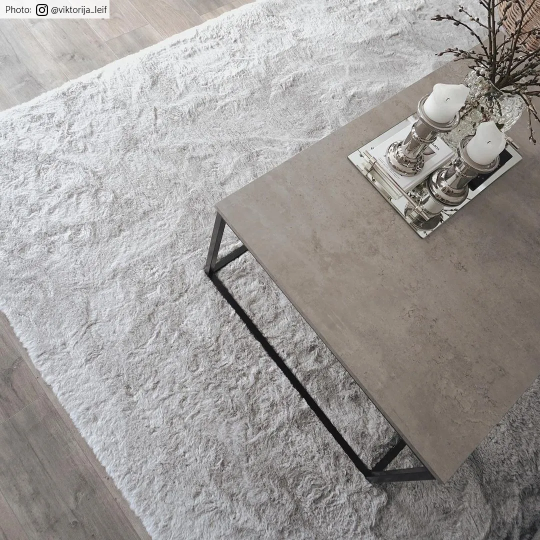 Hoogpolig Vloerkleed - Cloud Super Soft (grijs) - Afbeelding 9