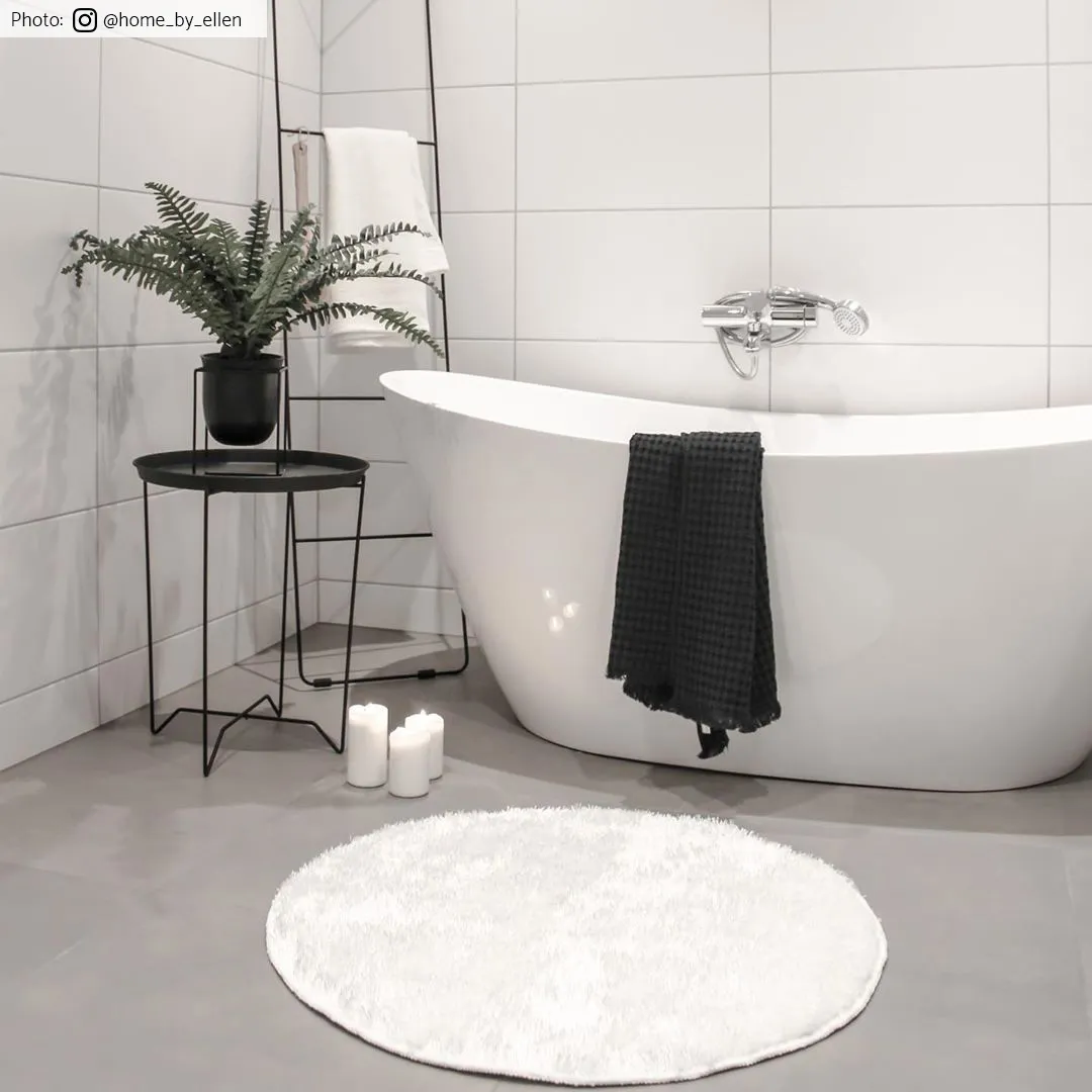 Ronde Vloerkleden - Cosy (wit) - Afbeelding 2