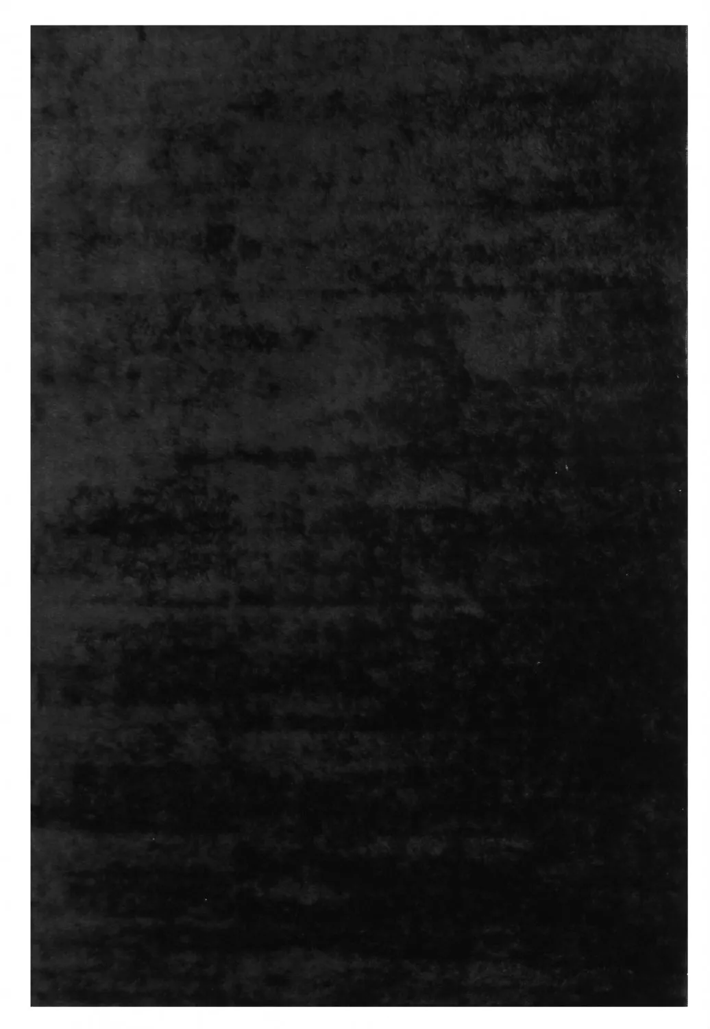 Hoogpolig Vloerkleed - Cosy (zwart)