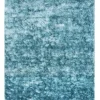 Hoogpolig Vloerkleed - Cosy (blauw/groen)