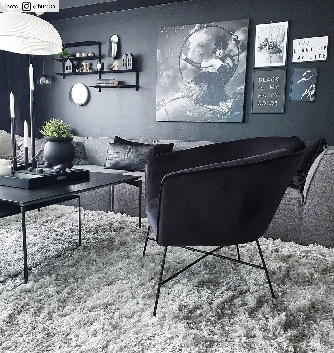 Hoogpolig Vloerkleed - Janjira (zilver)