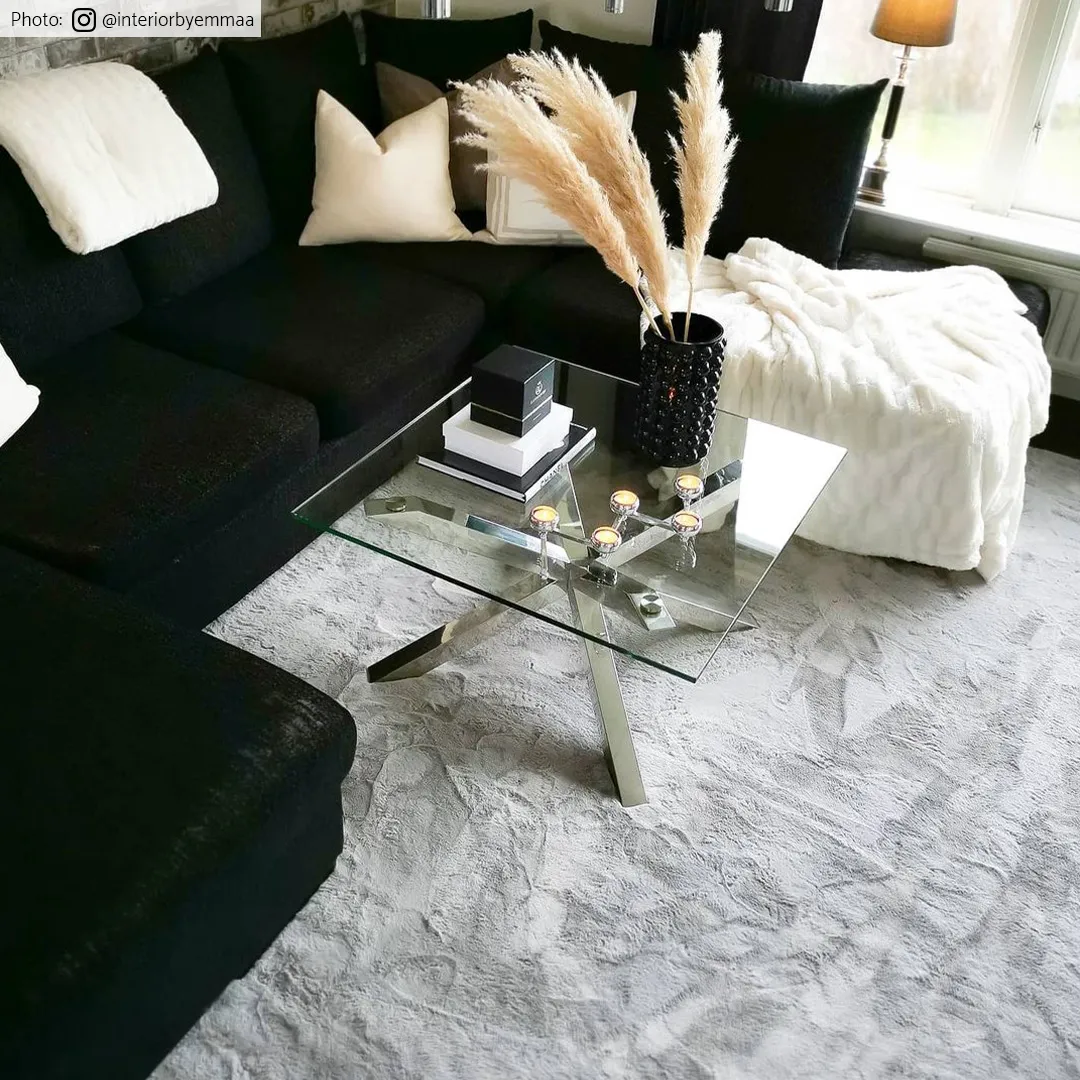 Hoogpolig Vloerkleed - Aranga Super Soft Fur (grijs) - Afbeelding 4