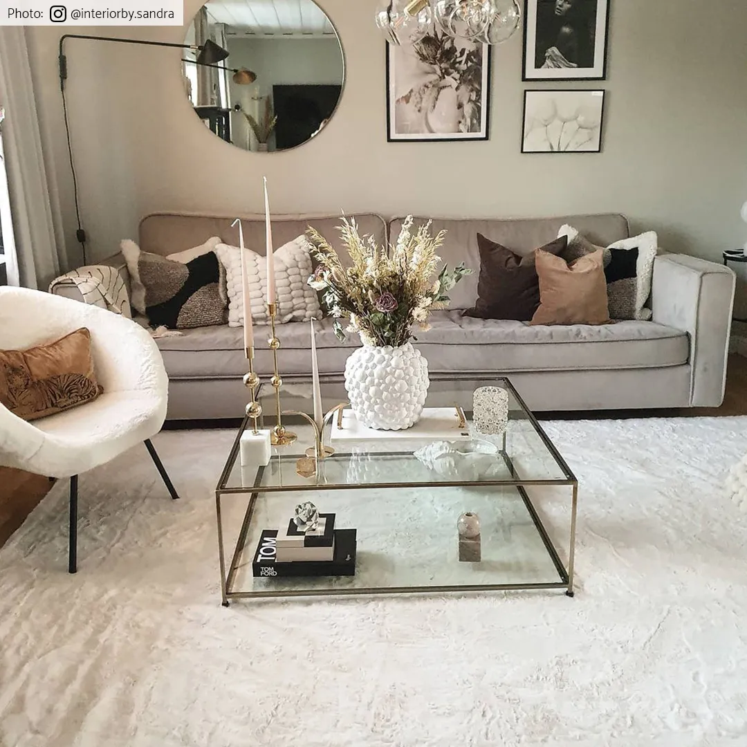 Hoogpolig Vloerkleed - Aranga Super Soft Fur (wit) - Afbeelding 2