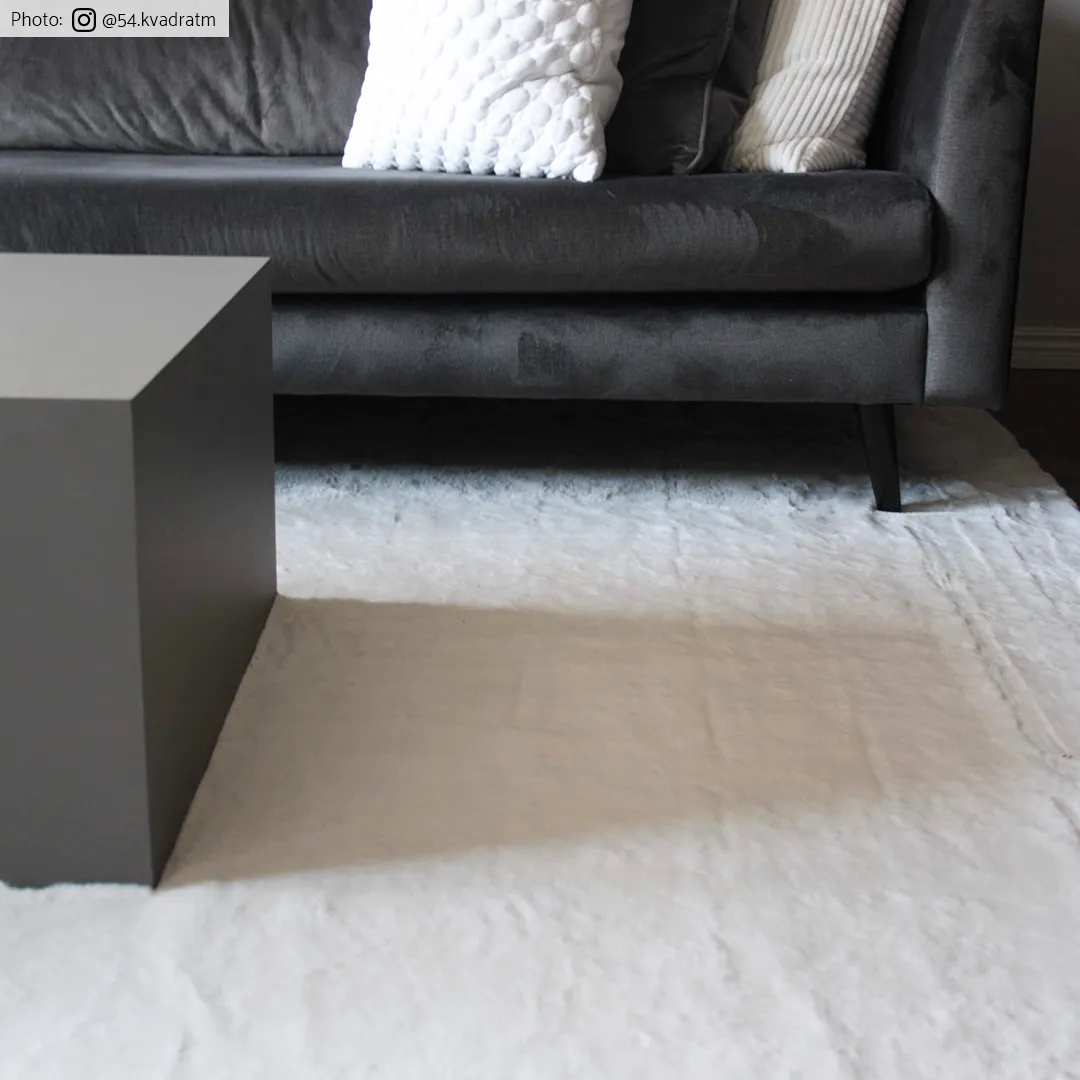 Hoogpolig Vloerkleed - Aranga Super Soft Fur (wit) - Afbeelding 11