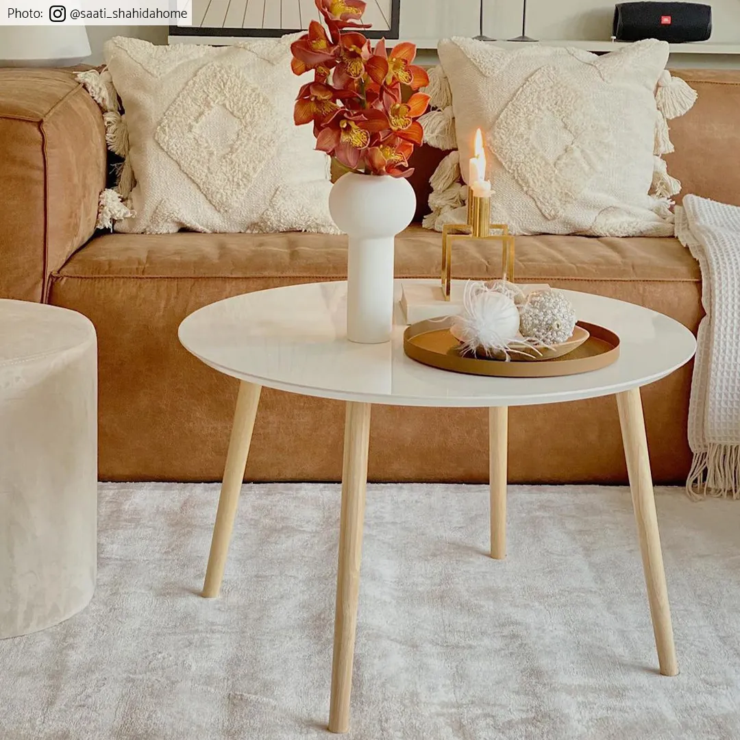 Viscose-vloerkleed - Jodhpur Special Luxury Edition (licht Beige) - Afbeelding 3