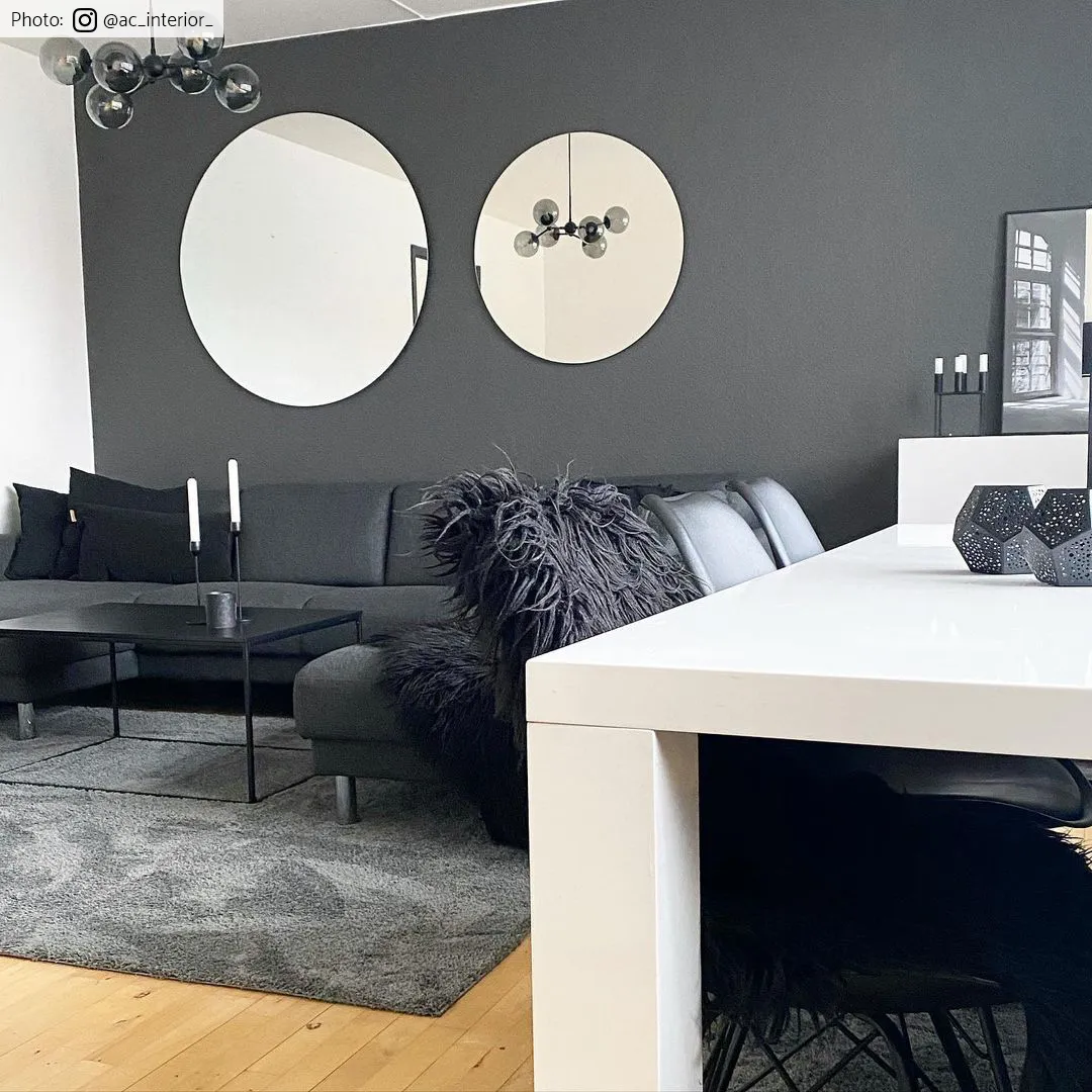 Hoogpolig Vloerkleed - Soft Shine (Donkergrijs) - Afbeelding 2