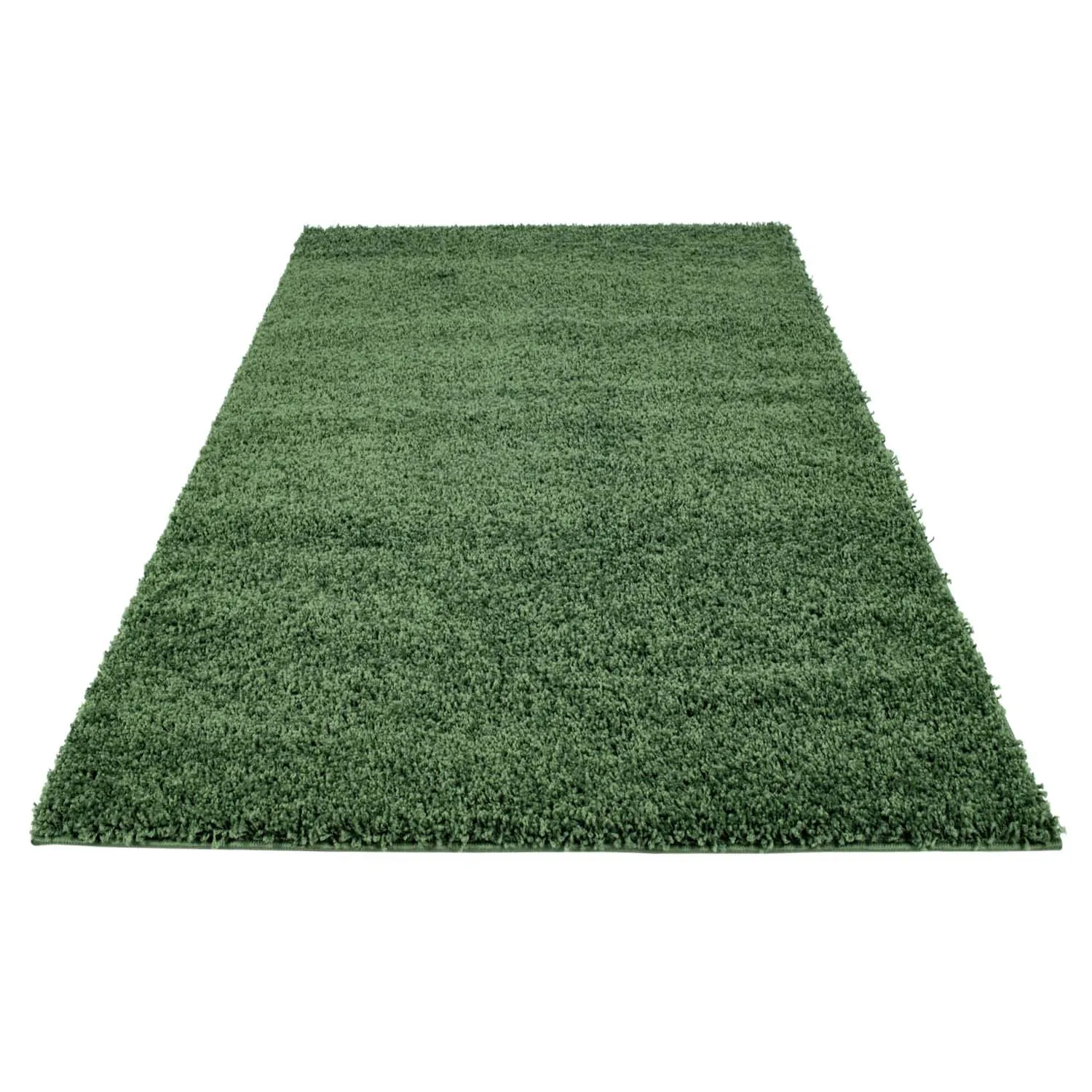 Hoogpolig Vloerkleed - Trim (groen) - Afbeelding 7