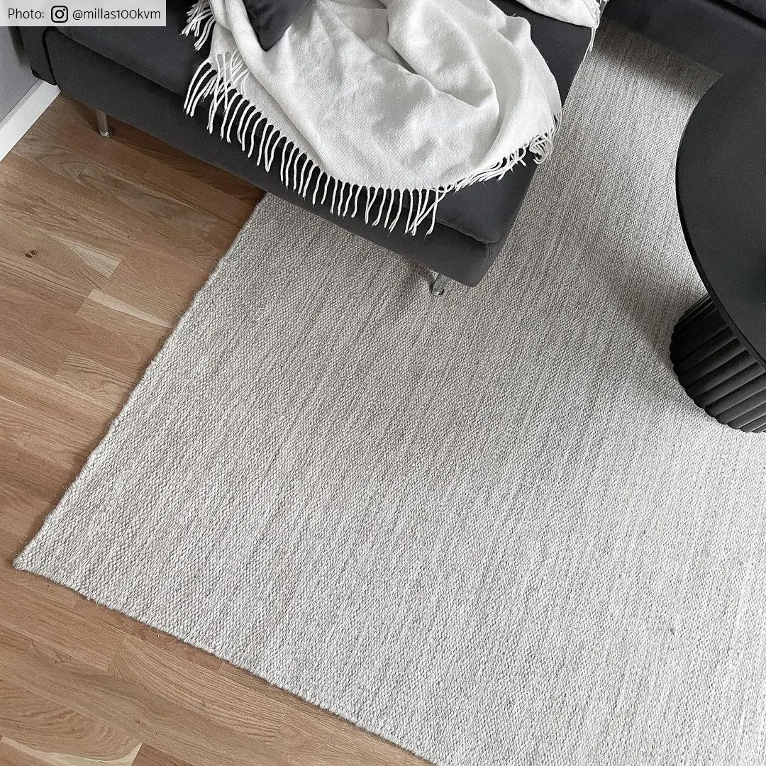 Wollen-vloerkleed - Dhurry (natuur) - Afbeelding 7