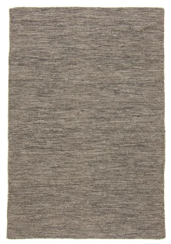 Wollen-vloerkleed - Dhurry (antraciet)