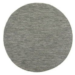 Ronde Vloerkleden - Dhurry (antraciet)