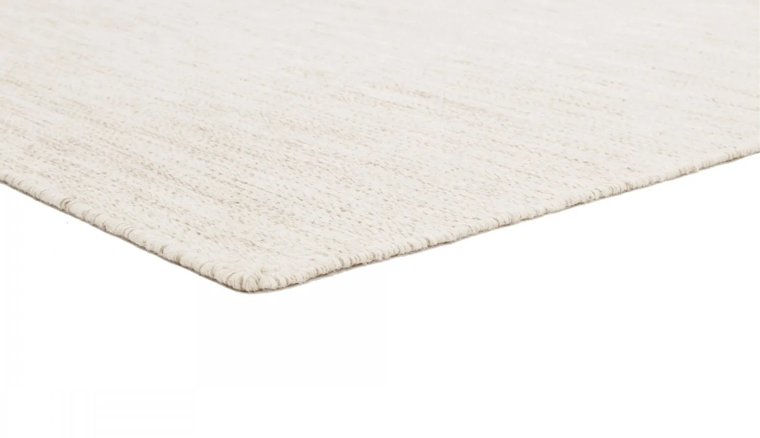 Wollen-vloerkleed - Dhurry (natuur) - Afbeelding 17