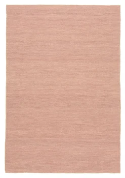 Wollen-vloerkleed - Dhurry (roze)