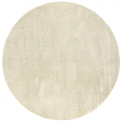 Rond Vloerkleed - Recycled PET With Viscose Look (mint)