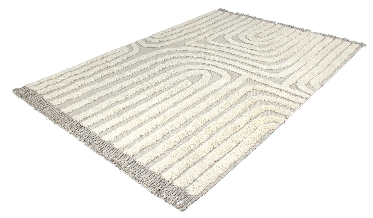 Wollen-vloerkleed - Elba (beige) - Afbeelding 3