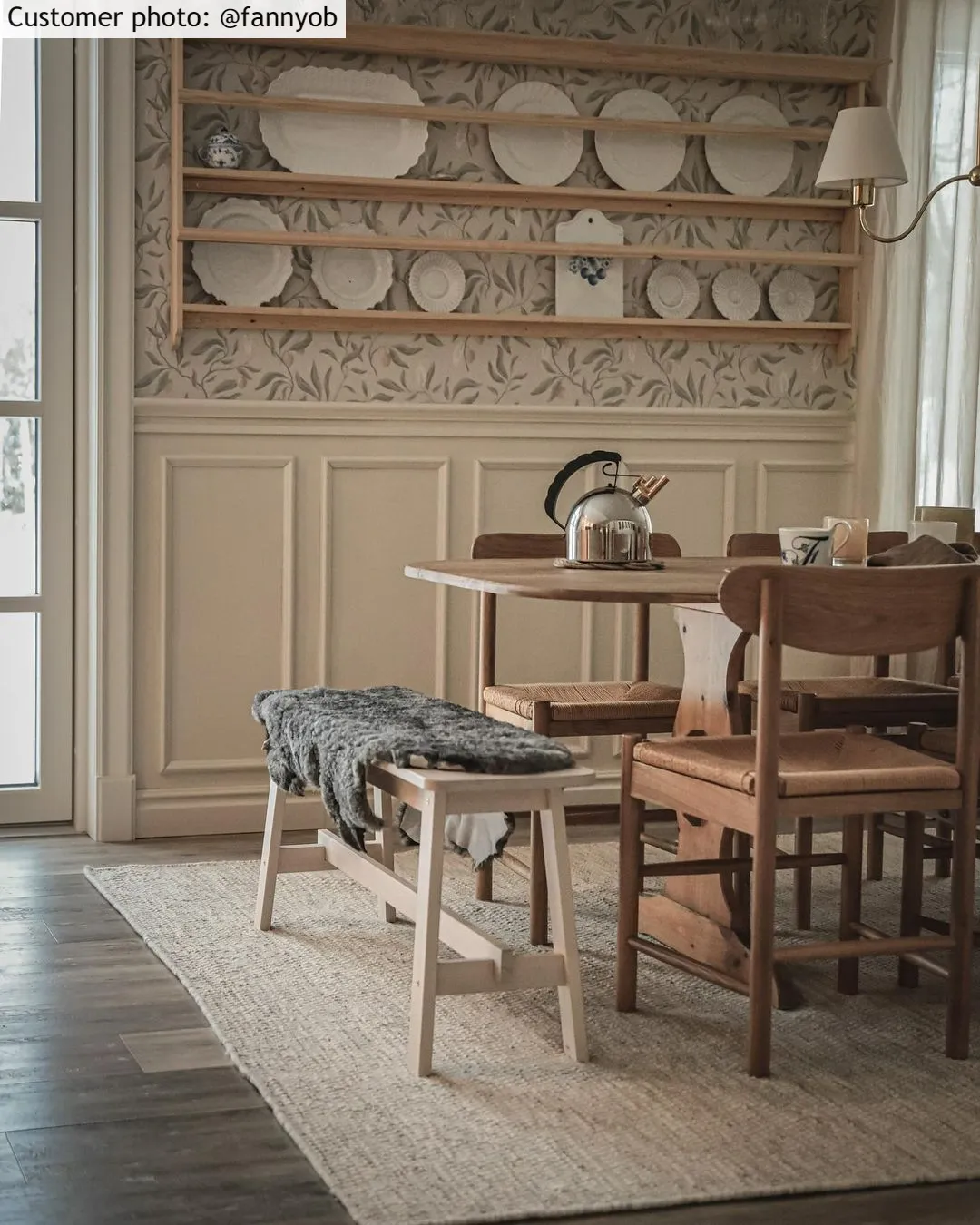 Wollen-vloerkleed - Otago (natuur) - Afbeelding 13