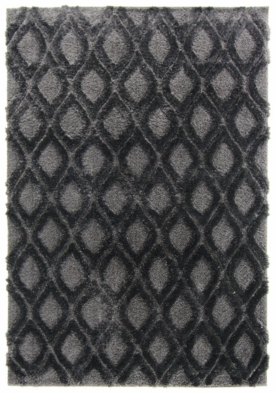 Hoogpolig Vloerkleed - Everett (zwart) - Afbeelding 2