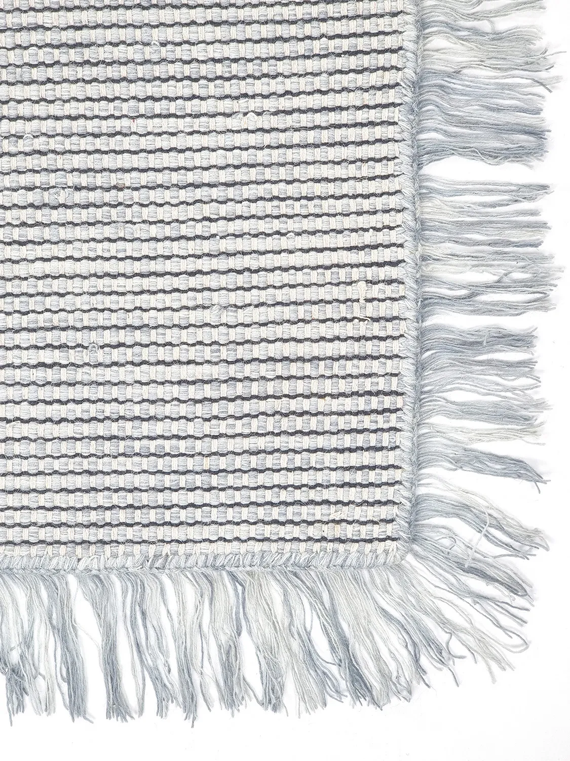 Wollen-vloerkleed - Pike (blauw) - Afbeelding 5