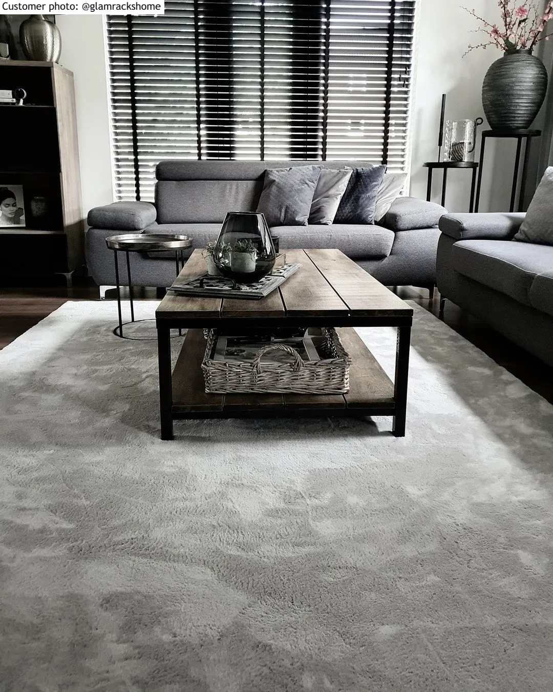 Hoogpolig Vloerkleed - Aranga Super Soft Fur (grijs) - Afbeelding 2