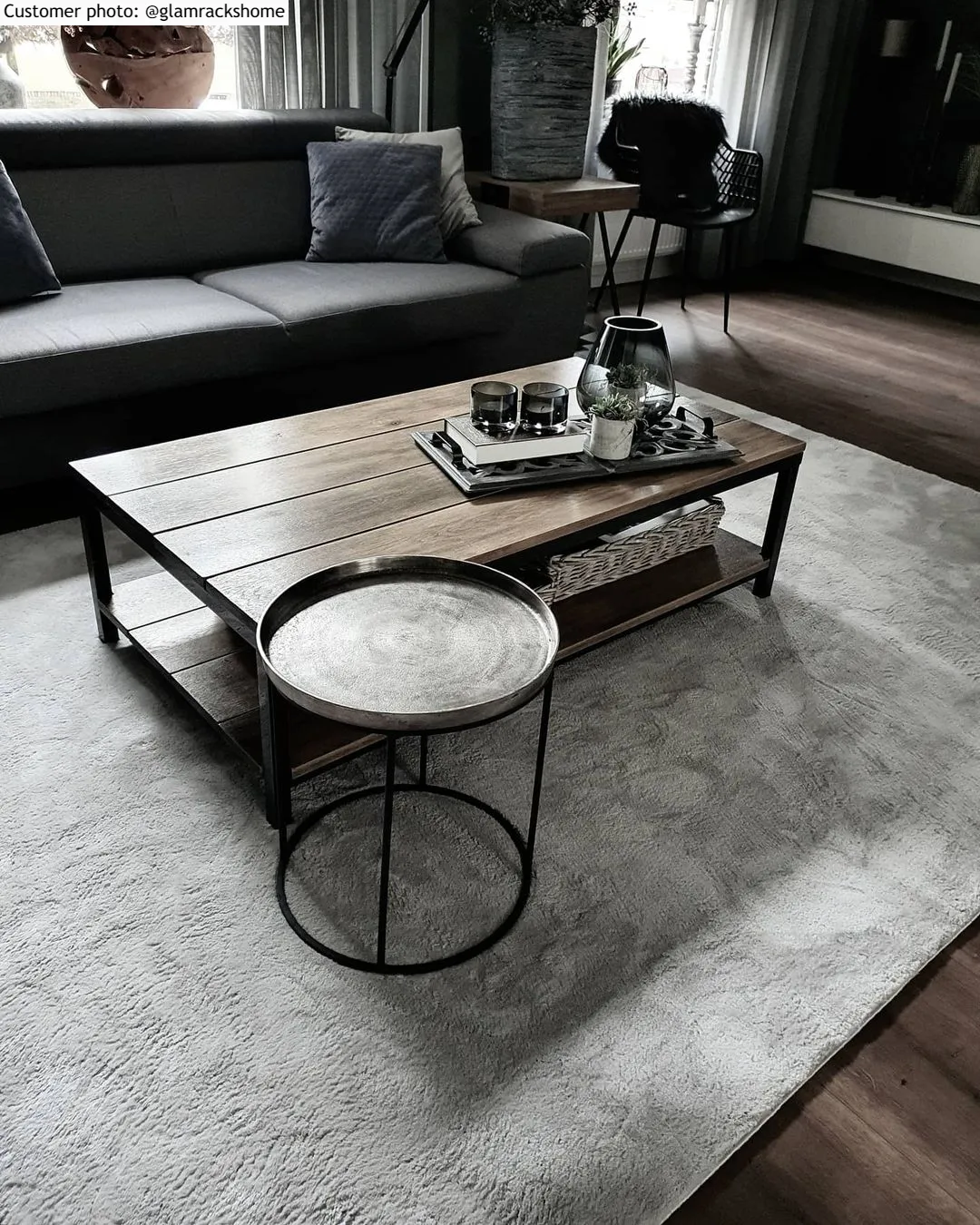 Hoogpolig Vloerkleed - Aranga Super Soft Fur (grijs) - Afbeelding 15