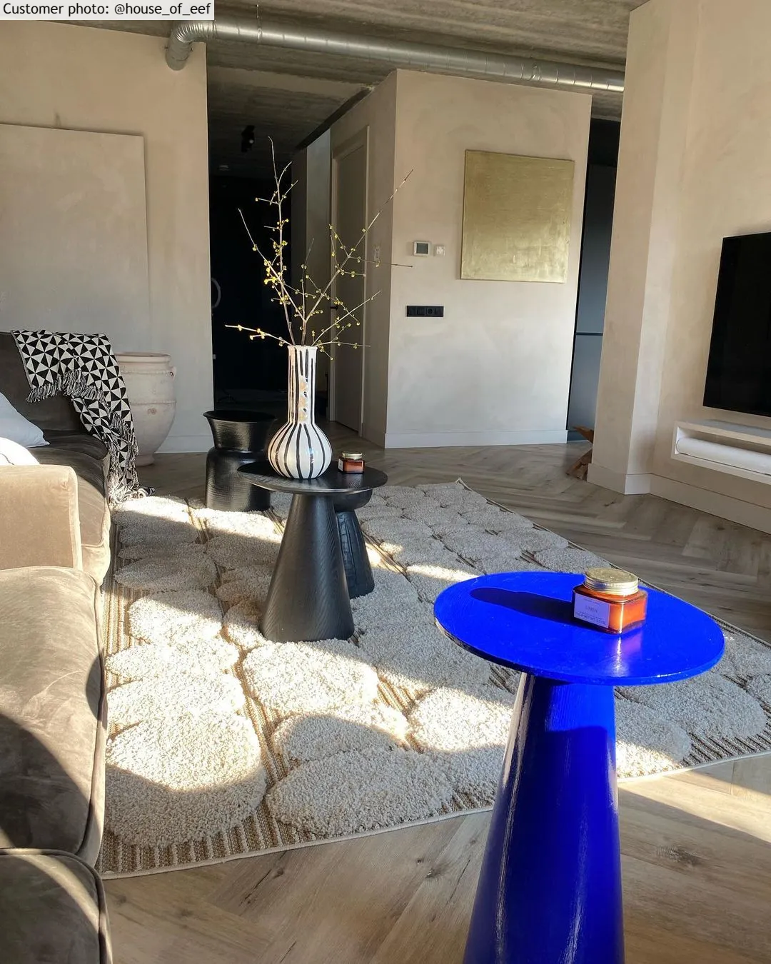 Hoogpolig Vloerkleed - Fondi (beige) - Afbeelding 29