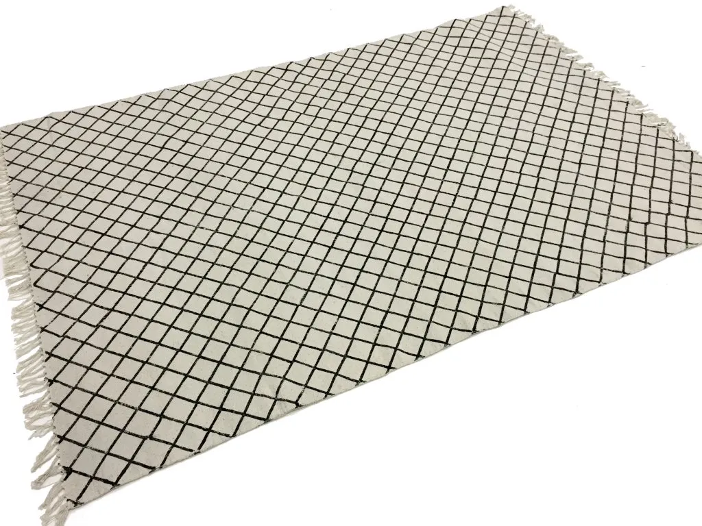 Voddenkleed - Agadir (zwart/wit) - Afbeelding 4