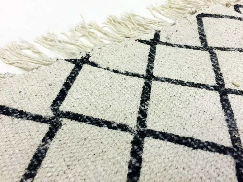 Voddenkleed - Agadir (zwart/wit) - Afbeelding 6