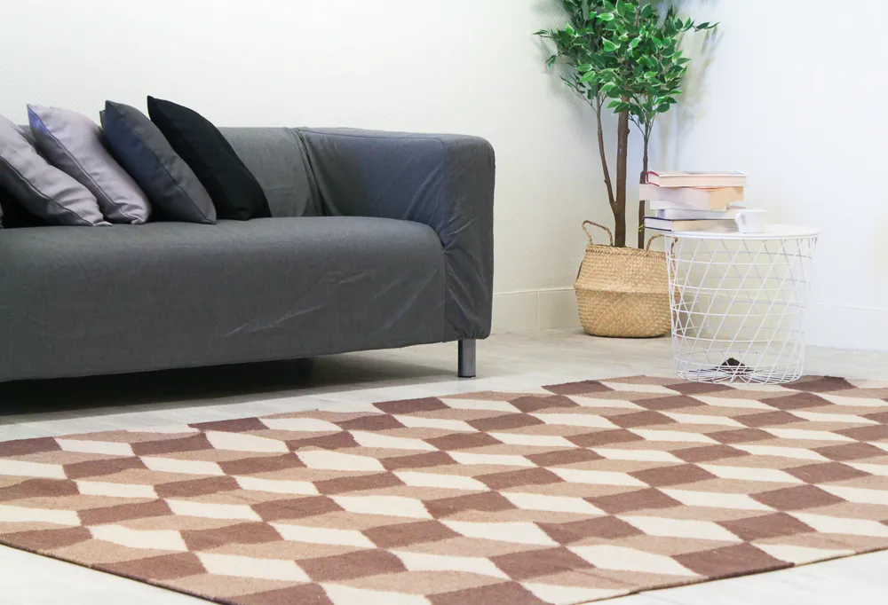 Wollen-vloerkleed - FloriƔda (beige/bruin) - Afbeelding 2