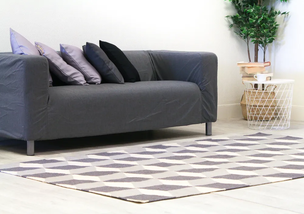 Wollen-vloerkleed - FloriƔda (grijs) - Afbeelding 2