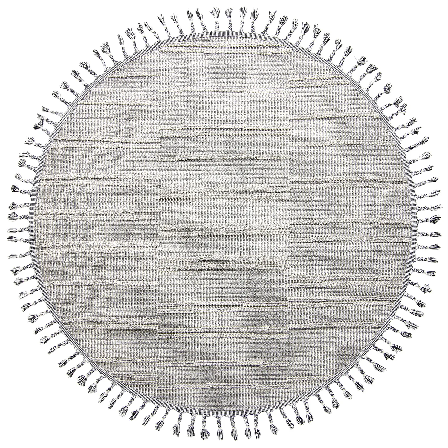 Ronde Vloerkleden - Indoor/Outdoor Paz (grijs)