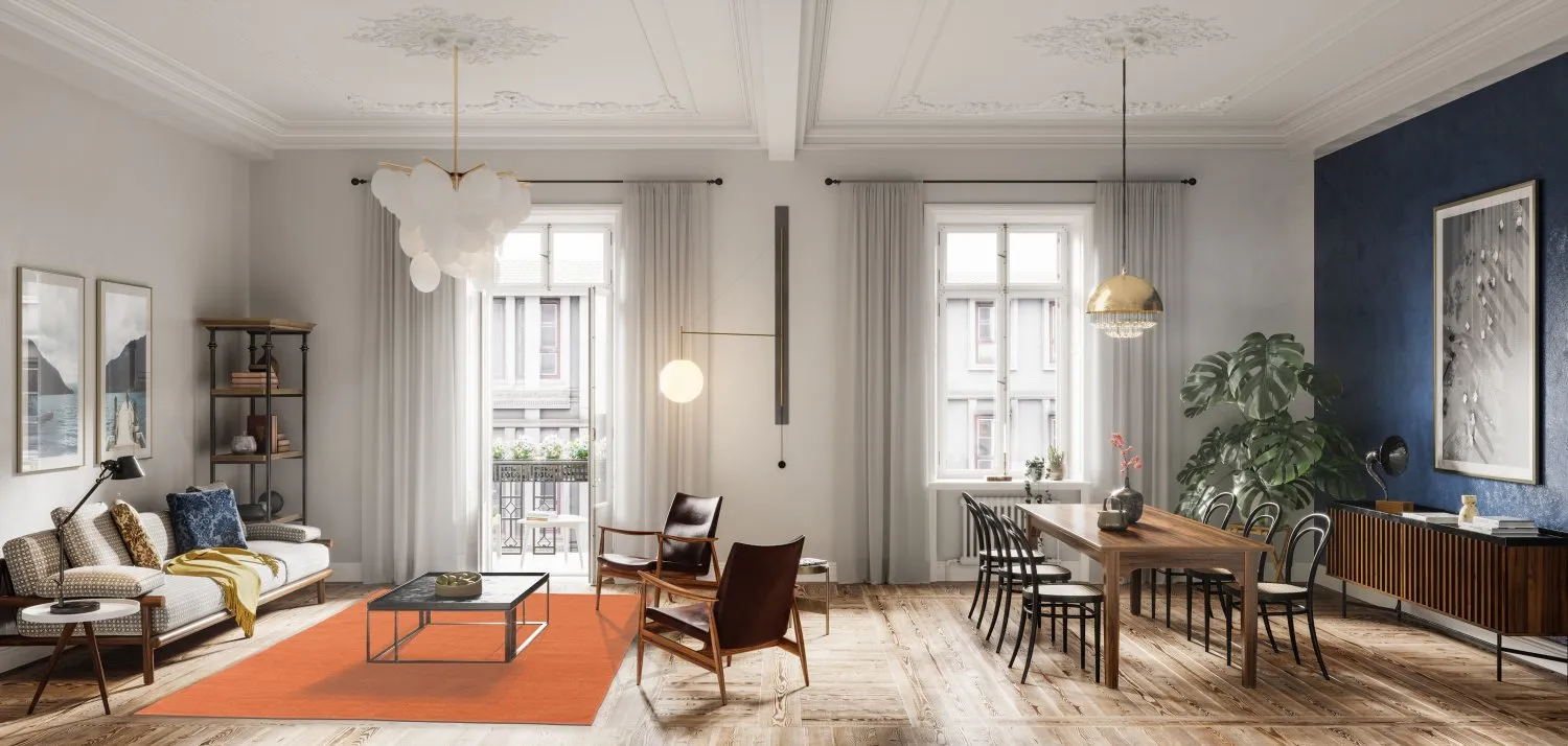 Wollen-vloerkleed - Hamilton (Cinnamon) - Afbeelding 2