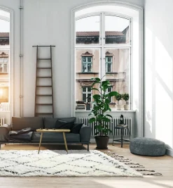 Wollen-vloerkleed - Savoca Berber