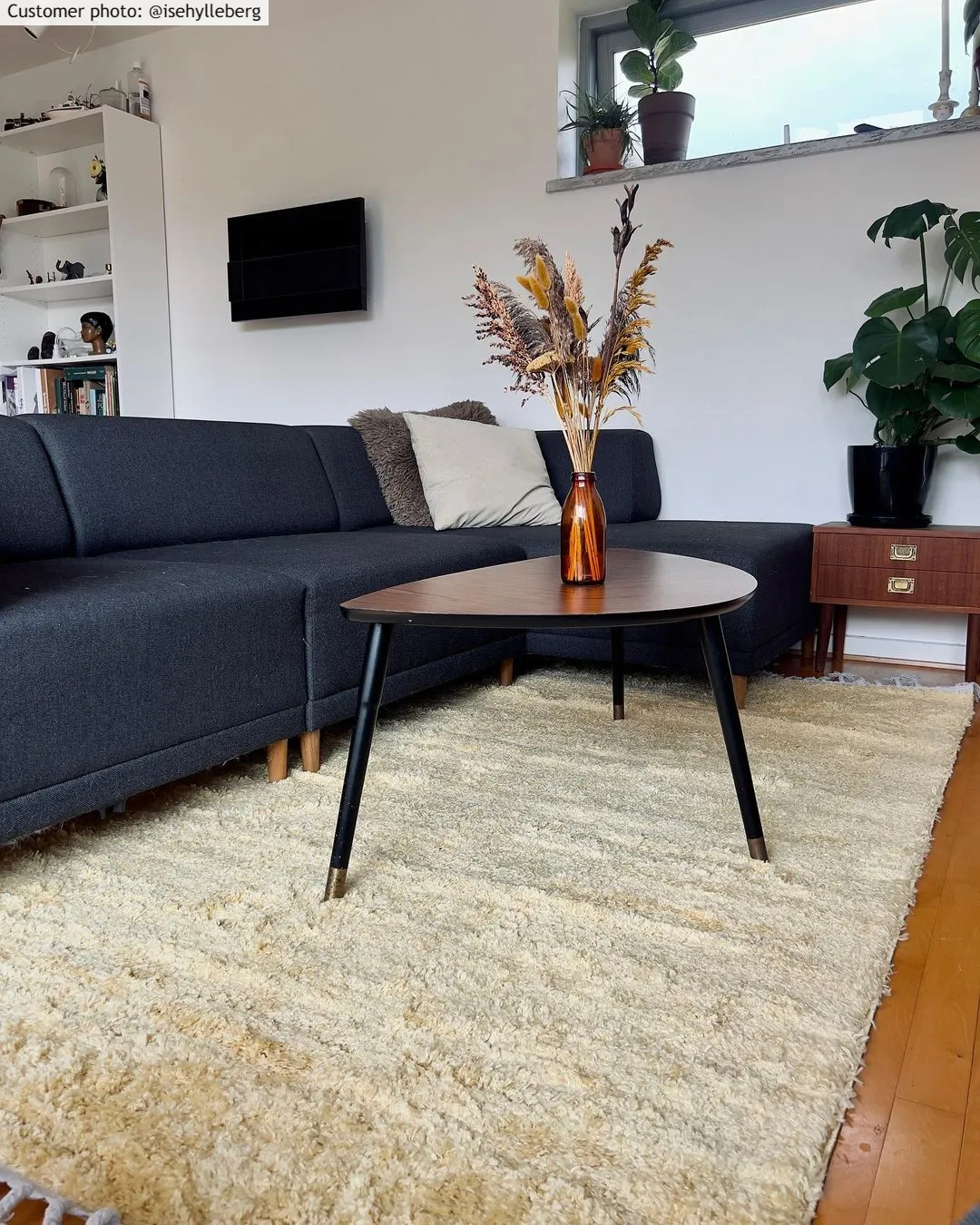 Hoogpolig Vloerkleed - Cudillero (geel) - Afbeelding 2